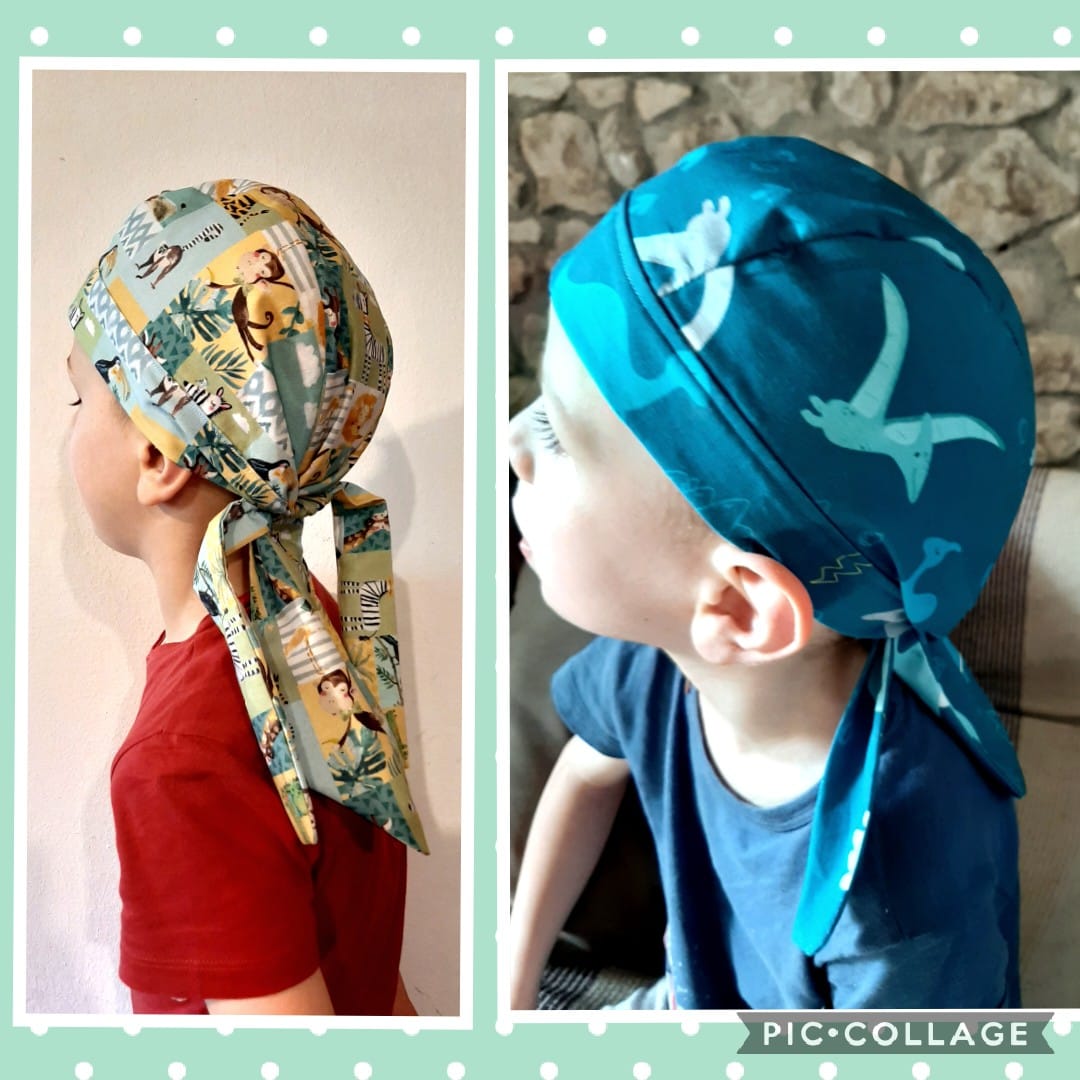 Cartamodello special price bandana mare da taglia 50 a 54 ( circonferenza )
