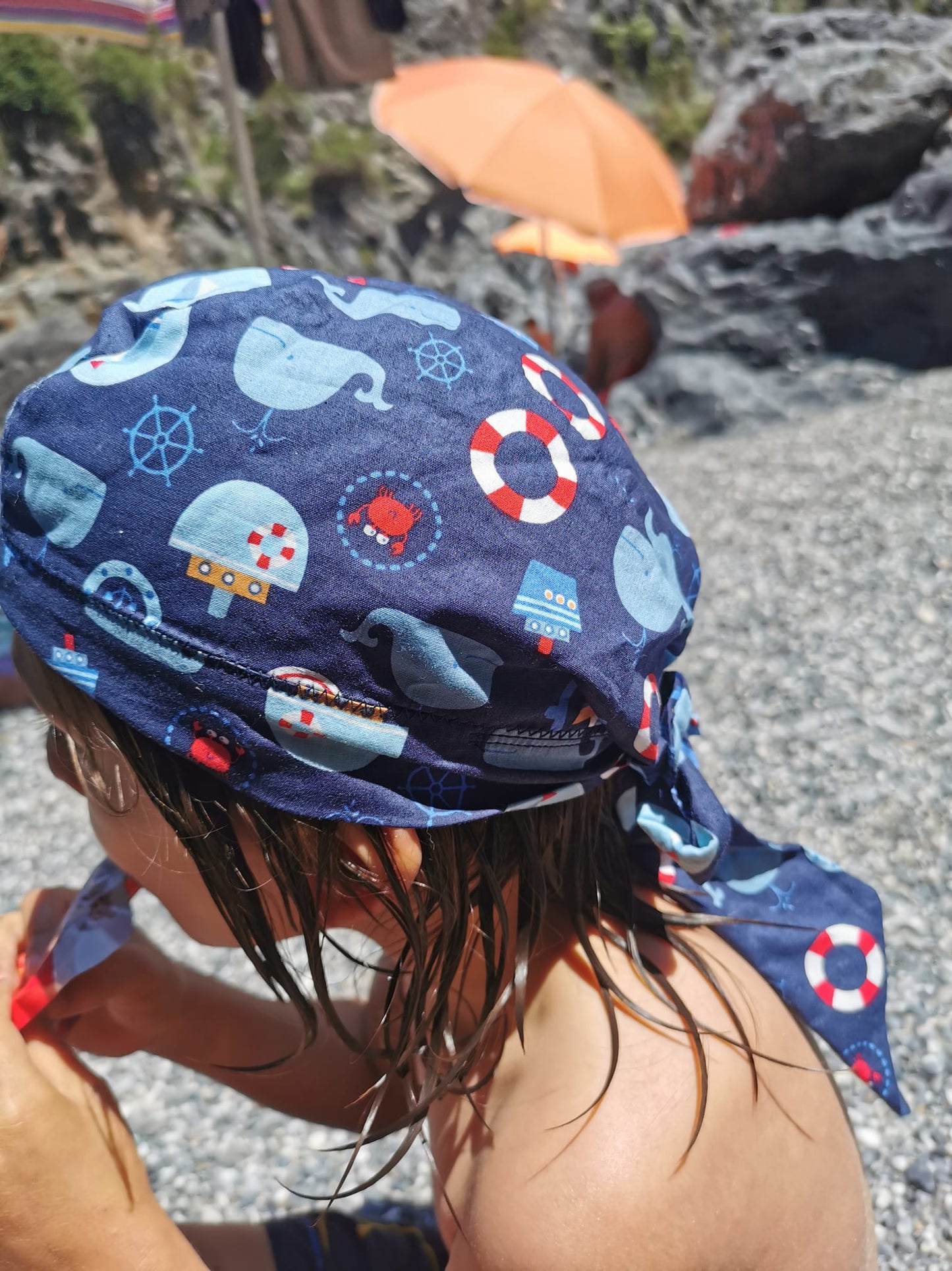 Cartamodello special price bandana mare da taglia 50 a 54 ( circonferenza )