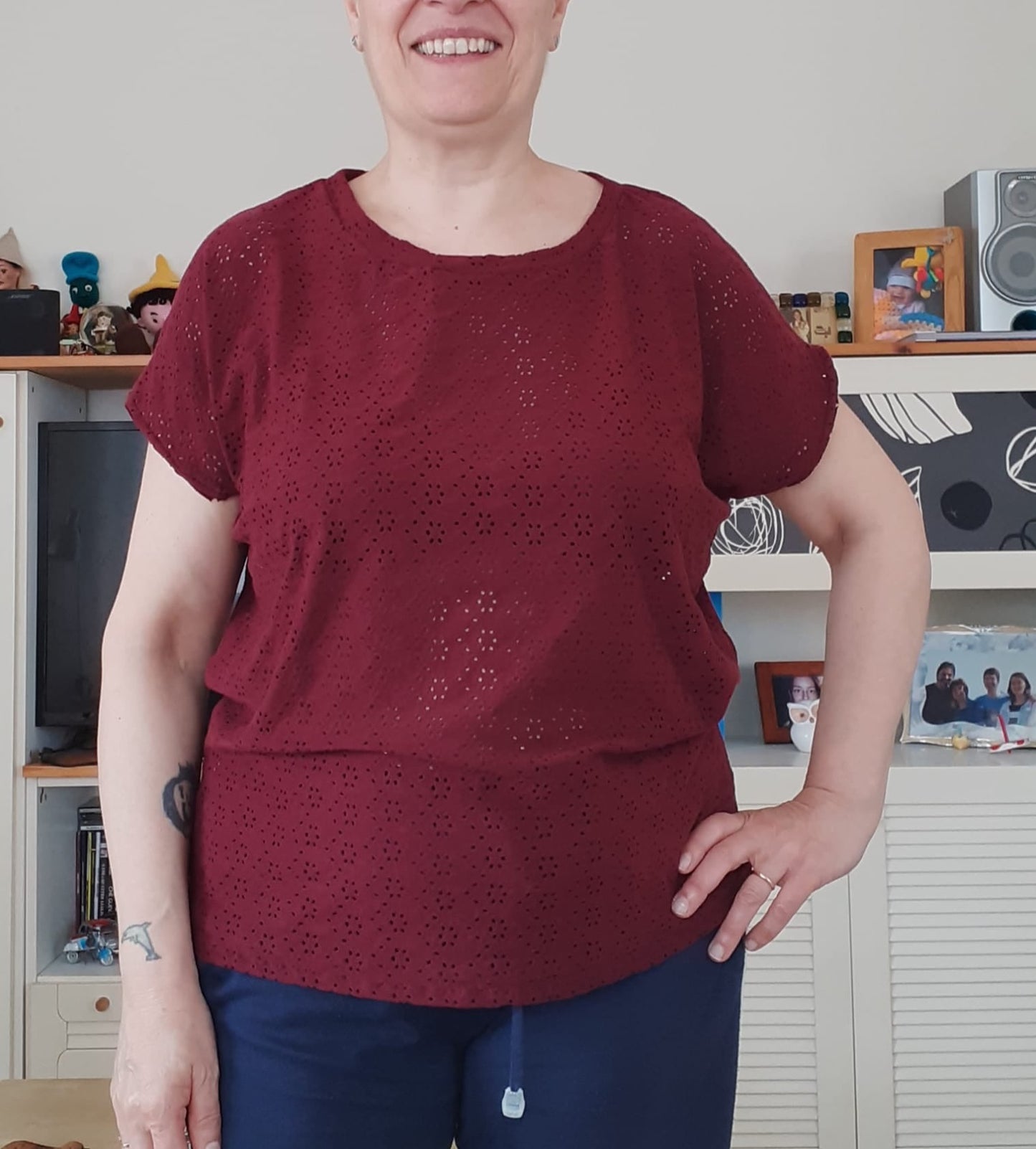 T-shirt CARTAMODELLO PDF donna cherry da taglia s a 4xl