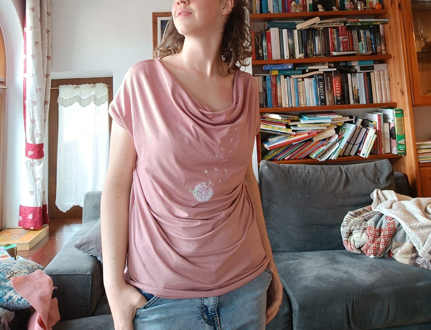 T shirt CARTAMODELLO PDF donna due versioni cherry e Rosita