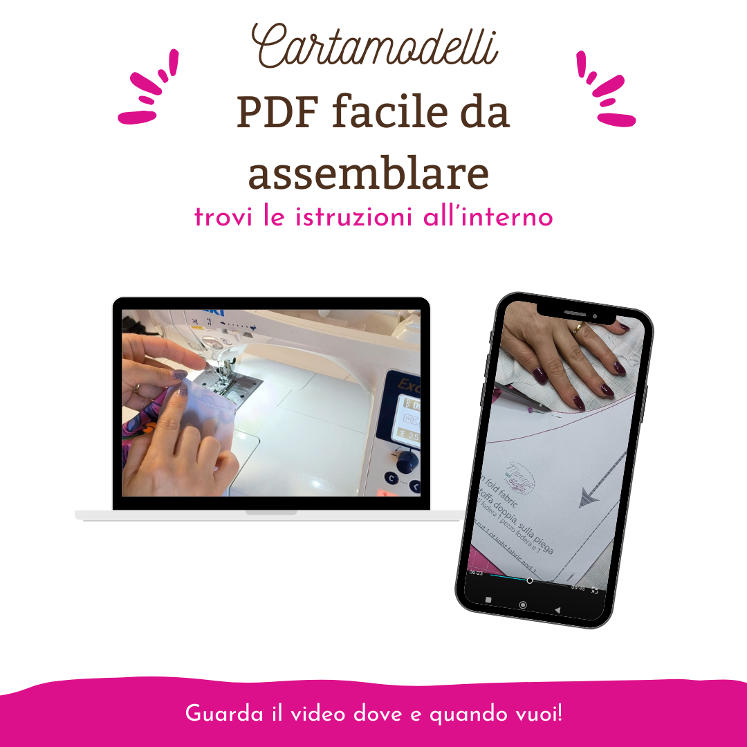 bermuda CARTAMODELLO PDF bambino da 2 a 12 anni