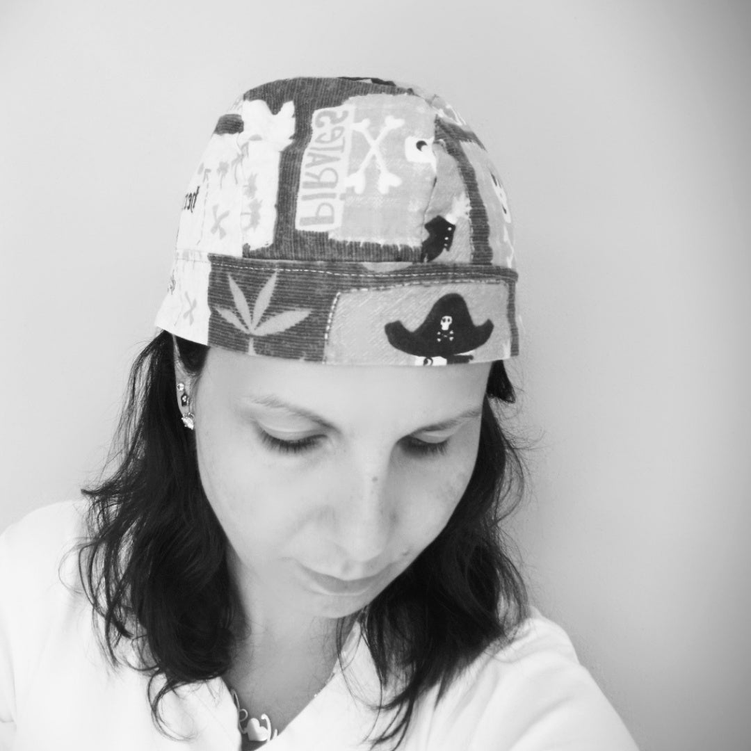 Bandana e fascia bandana CARTAMODELLO bambino e adulto