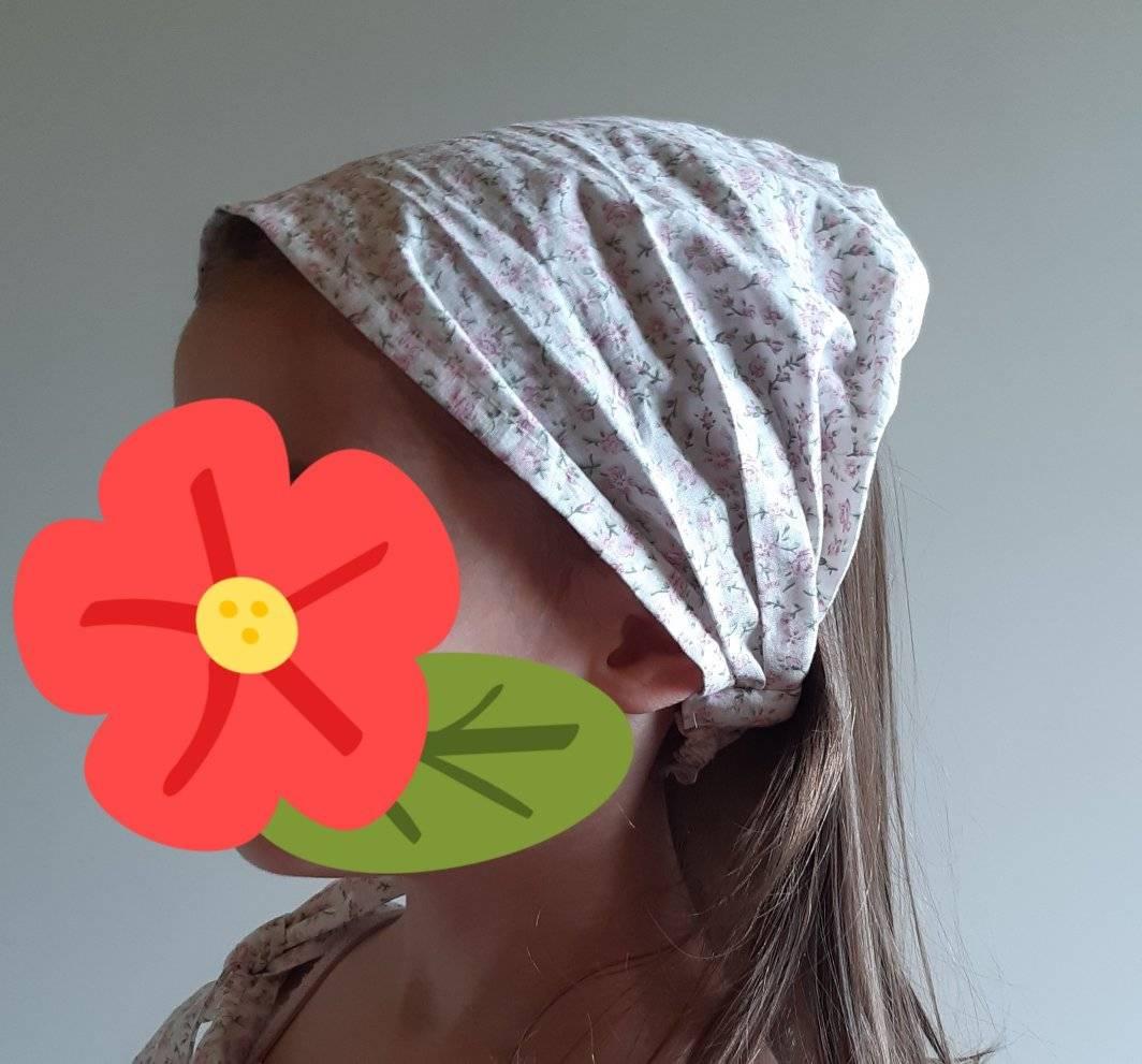 Bandana e fascia bandana CARTAMODELLO bambino e adulto