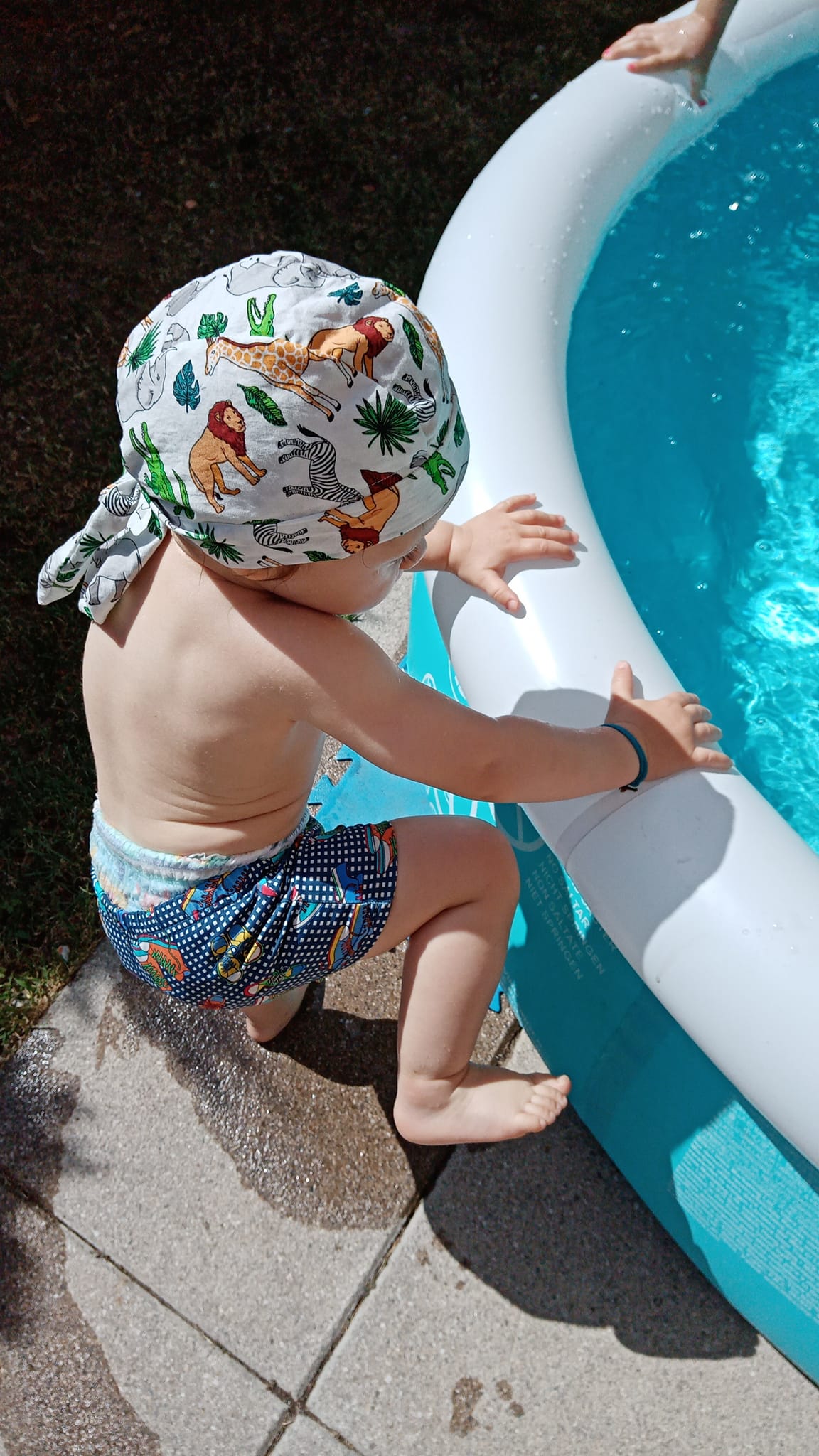 Bandana e fascia bandana CARTAMODELLO bambino e adulto