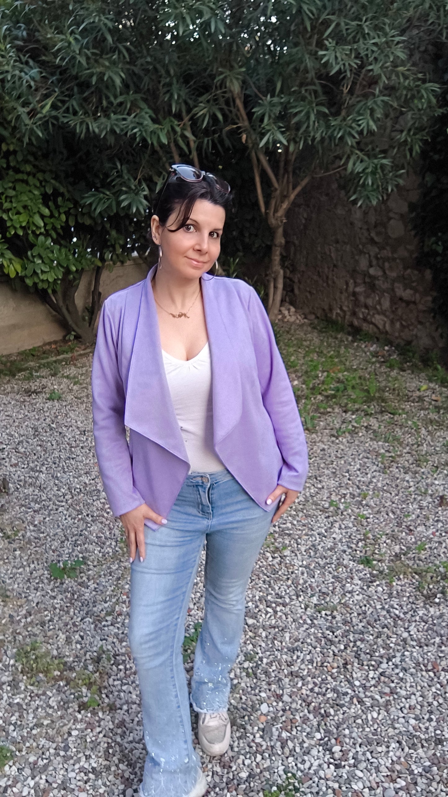 Cardigan-Blazer Carrie CARTAMODELLO pdf donna da taglia XS a 5XL
