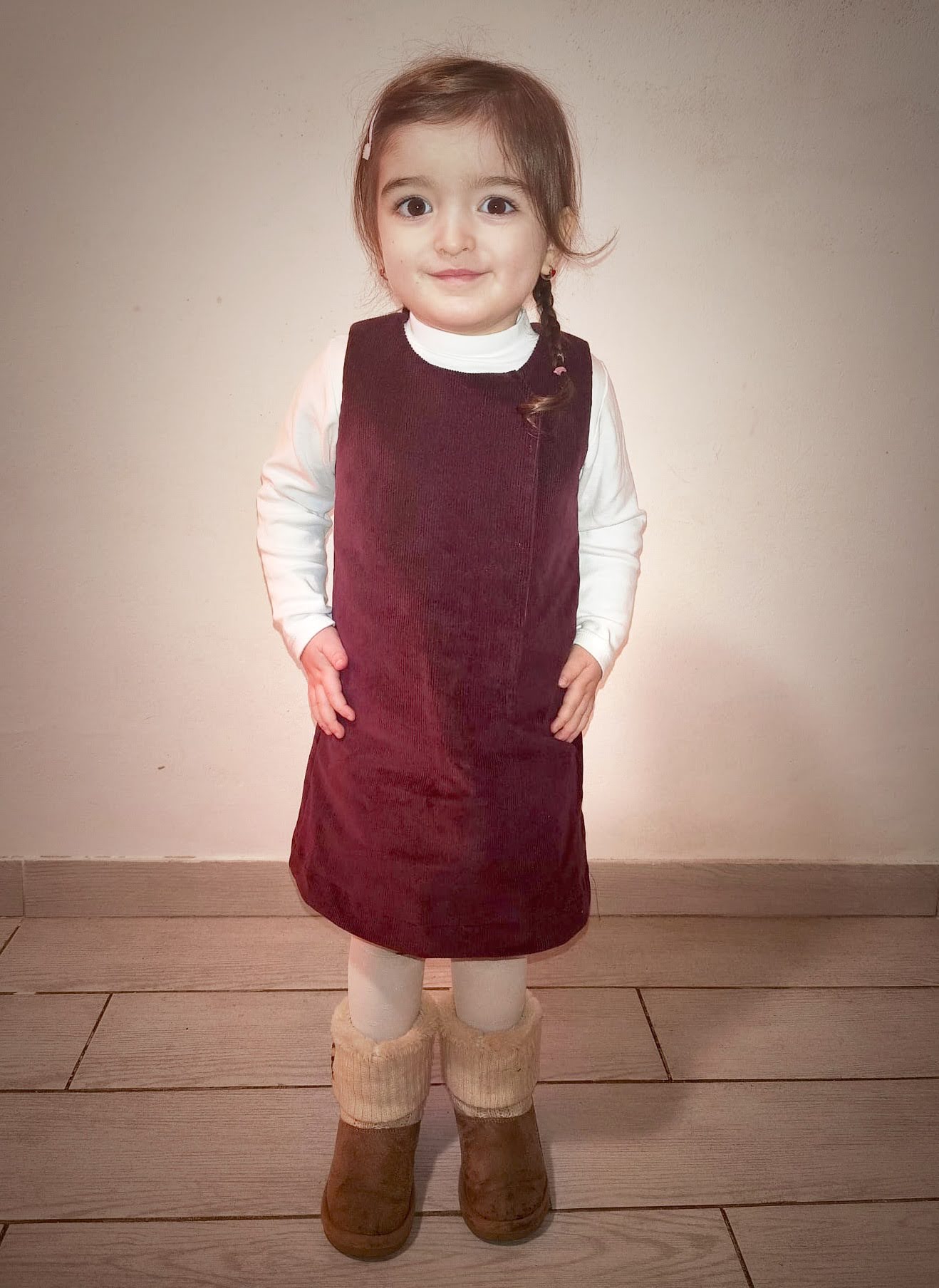 Abito linea ad A Penny CARTAMODELLO bambina da taglia 1 anno a 10 anni