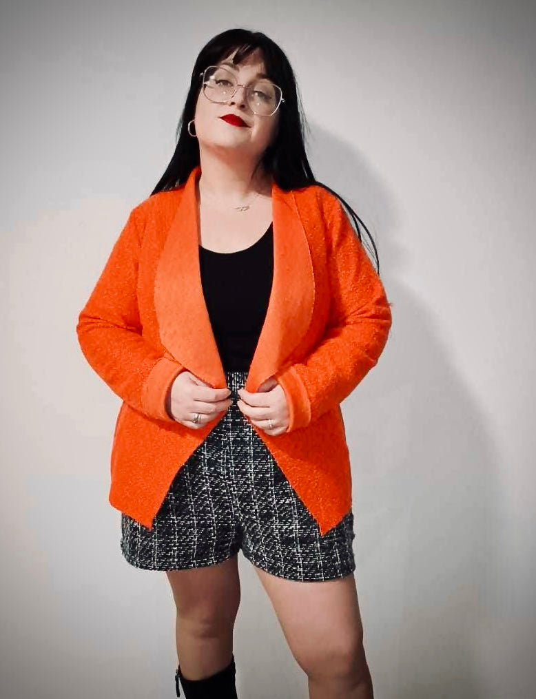 Cardigan-Blazer Carrie CARTAMODELLO pdf donna da taglia XS a 5XL