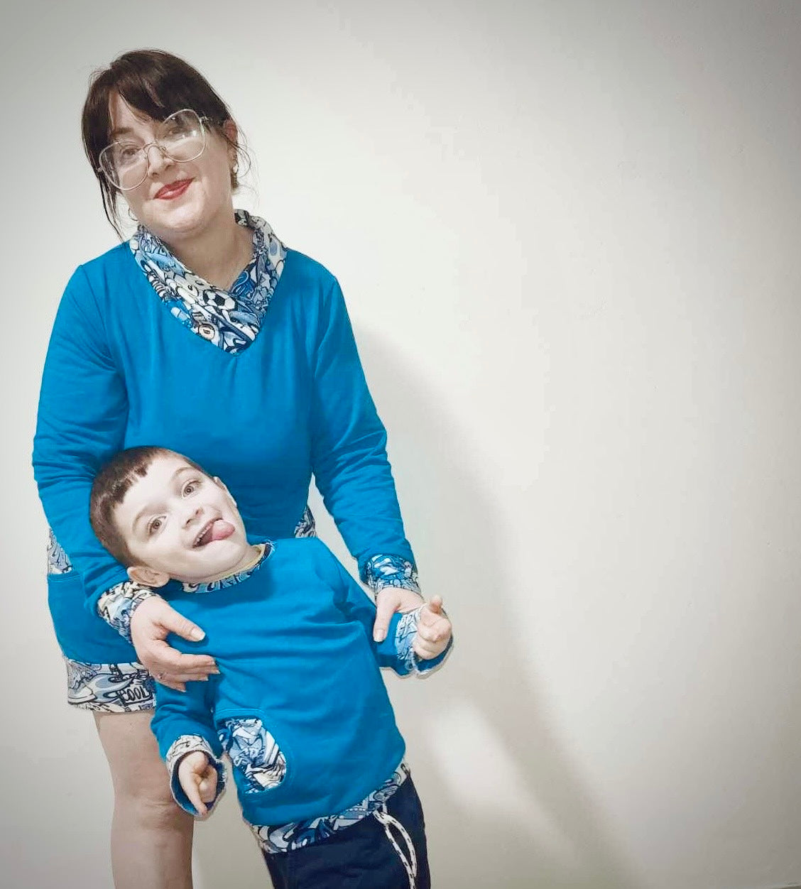 Felpa-abito Silvy CARTAMODELLO pdf donna da taglia XS a 5XL e bambini da 3 a 11 anni