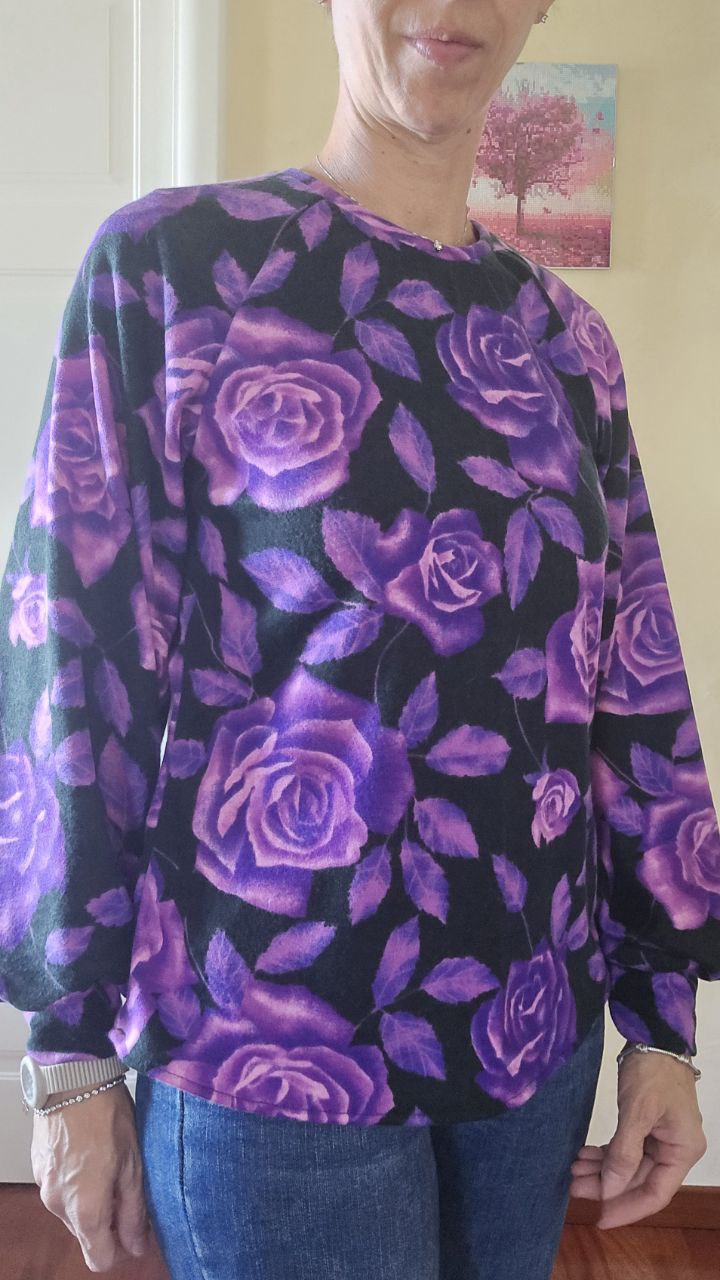Maglia Hippy CARTAMODELLO da taglia 40 a 56