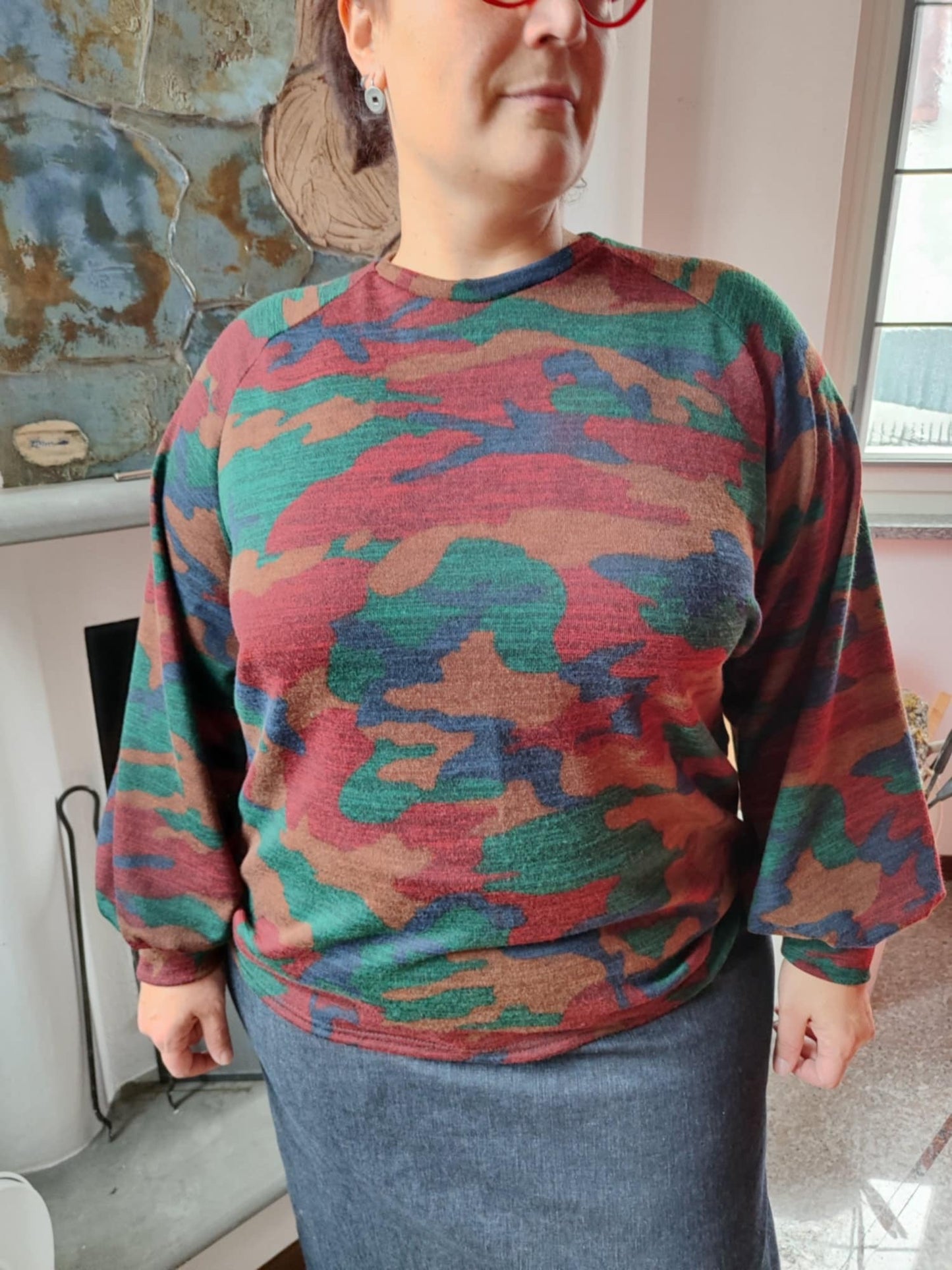Maglia Hippy CARTAMODELLO da taglia 40 a 56