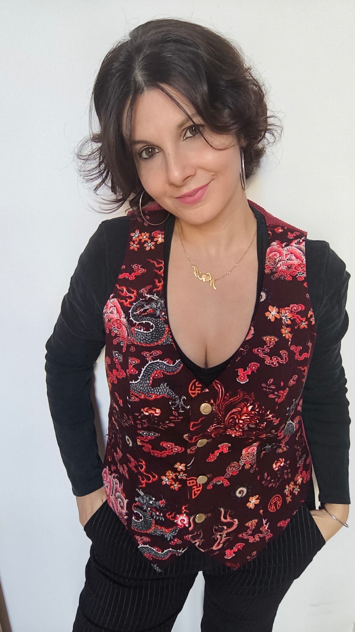 Gilet donna CARTAMODELLO Lady e VIDEO tutorial da taglia 38 a 52