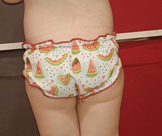 Costumino Slip CARTAMODELLO SUNNY pdf bambina da taglia 1 a 12 anni