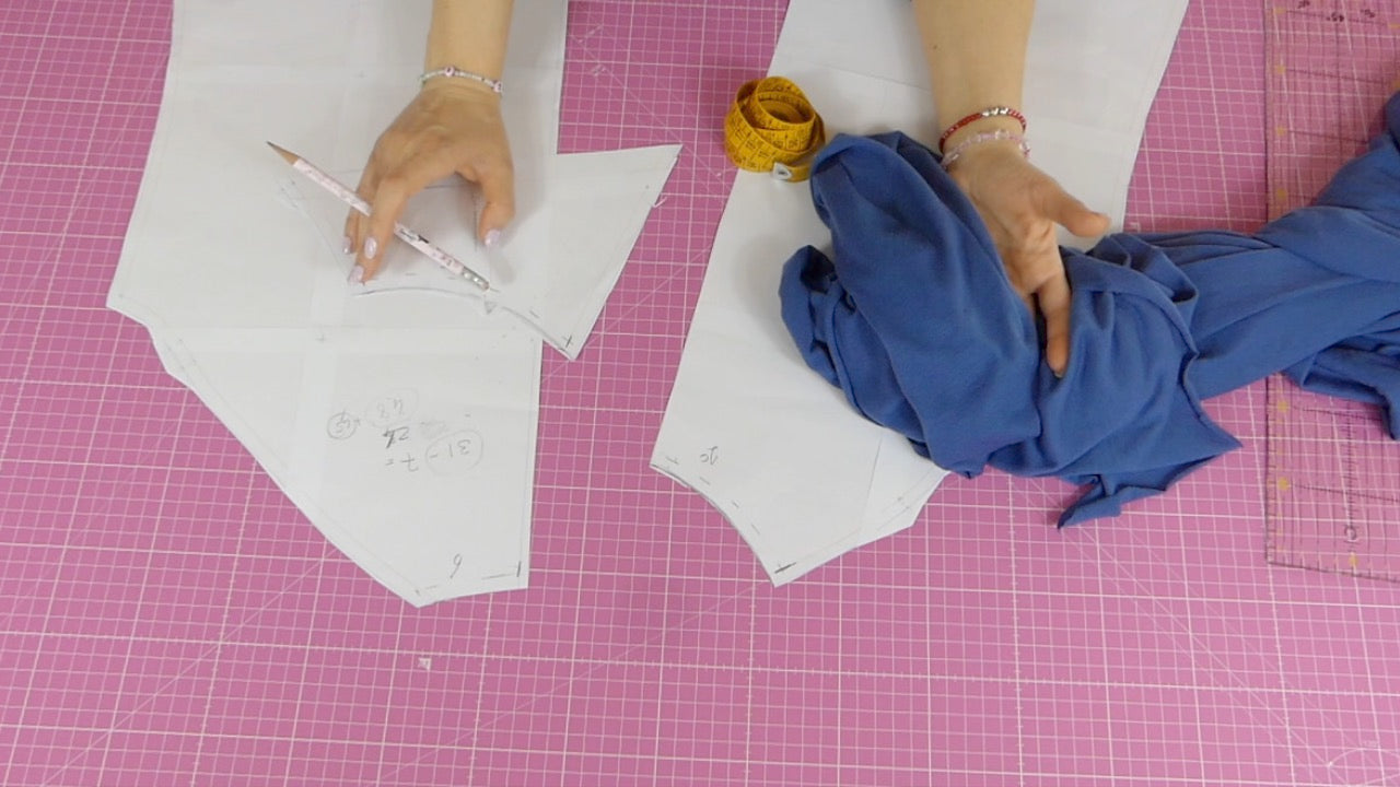 Corso webinar club di cucito - variante maglia hippy- donna