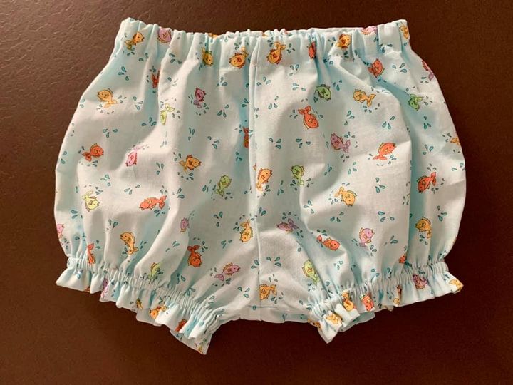 pantaloncino bloomer CARTAMODELLO PDF mesi 0 a 6 anni
