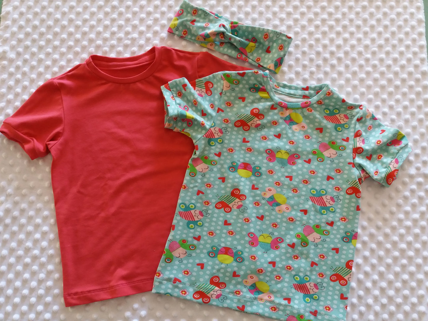 T shirt CARTAMODELLO BAMBINO con video tutorial da taglia 1-3 mesi a 12 anni