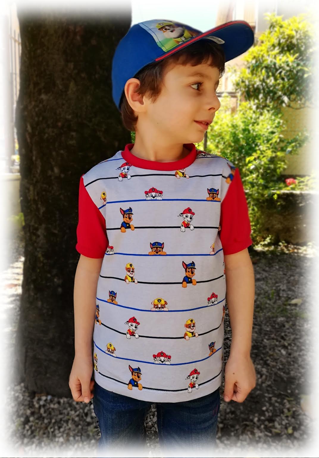 T-shit CARTAMODELLO uomo-donna e bambino
