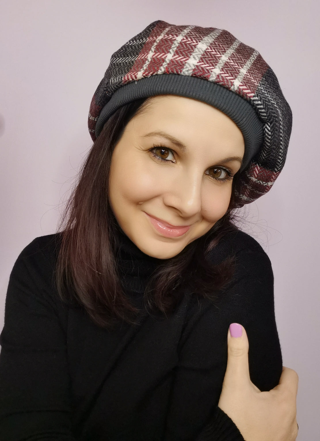 Cappello basco CARTAMODELLO bambini e adulti con tutorial