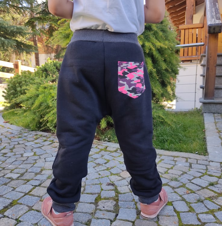 pantaloni harem CARTAMODELLO PDF neonato e bambino con video tutorial