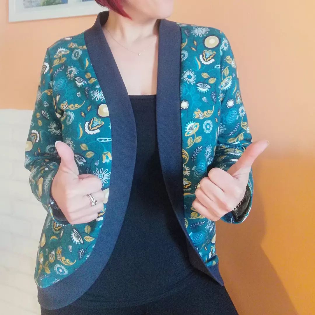 Cardigan Donna cartamodello Pdf da taglia S a 5xl