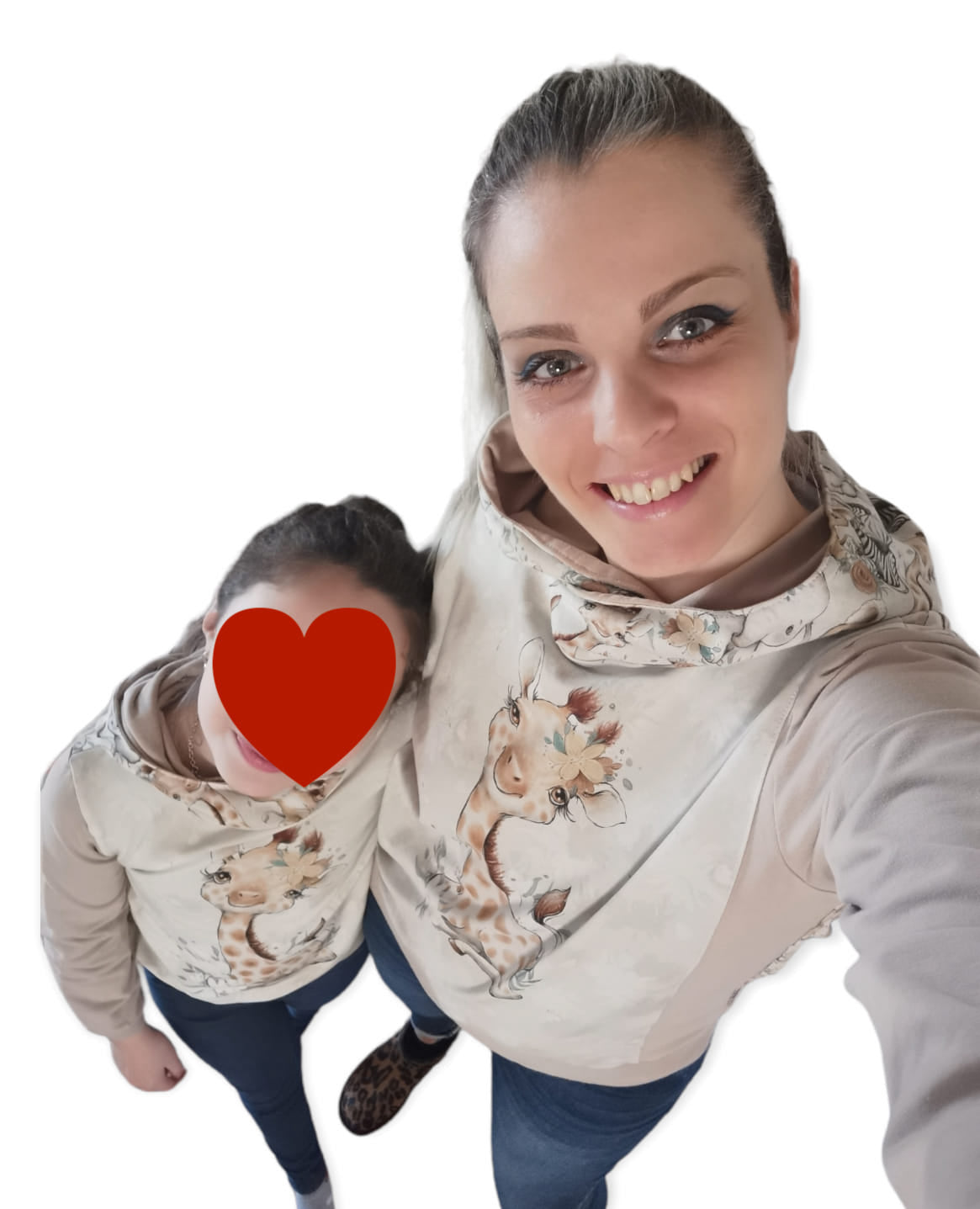 Felpa mamma e figlio CARTAMODELLO PDF con video tutorial