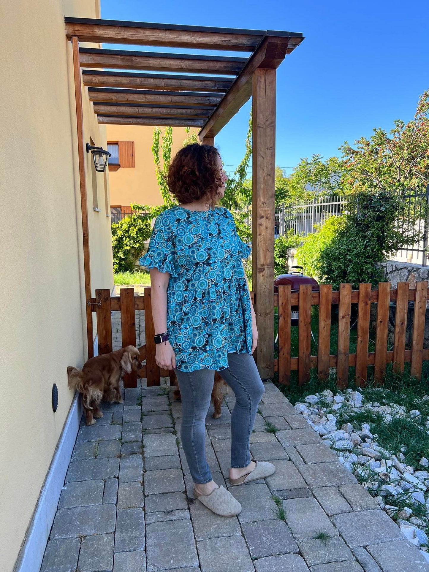 Blusa vestito CARTAMODELLO donna e bambina da taglia S a 6xl - 6 mesi a 11 anni Amélie