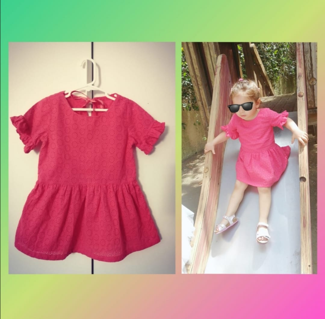 Blusa-vestito CARTAMODELLO bambina Amélie, da taglia 6 mesi a 11 anni Amélie