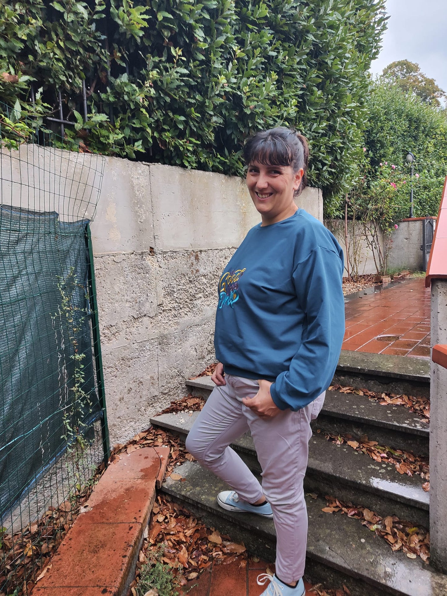 Felpa morbida donna Fly, cartamodello pdf da taglia XS A 5XL!