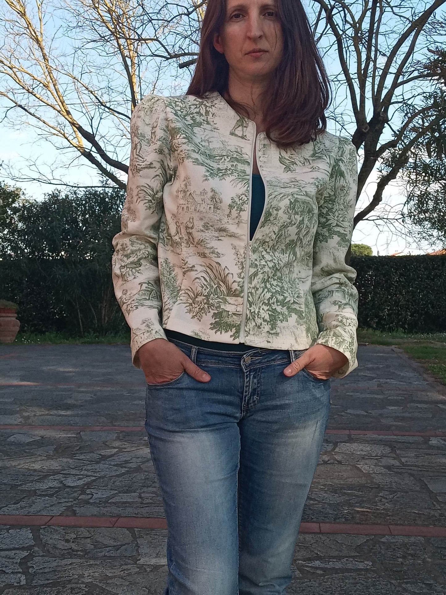 Giacchina multiversione CARTAMODELLO rock&chic donna da tg S a 4XL