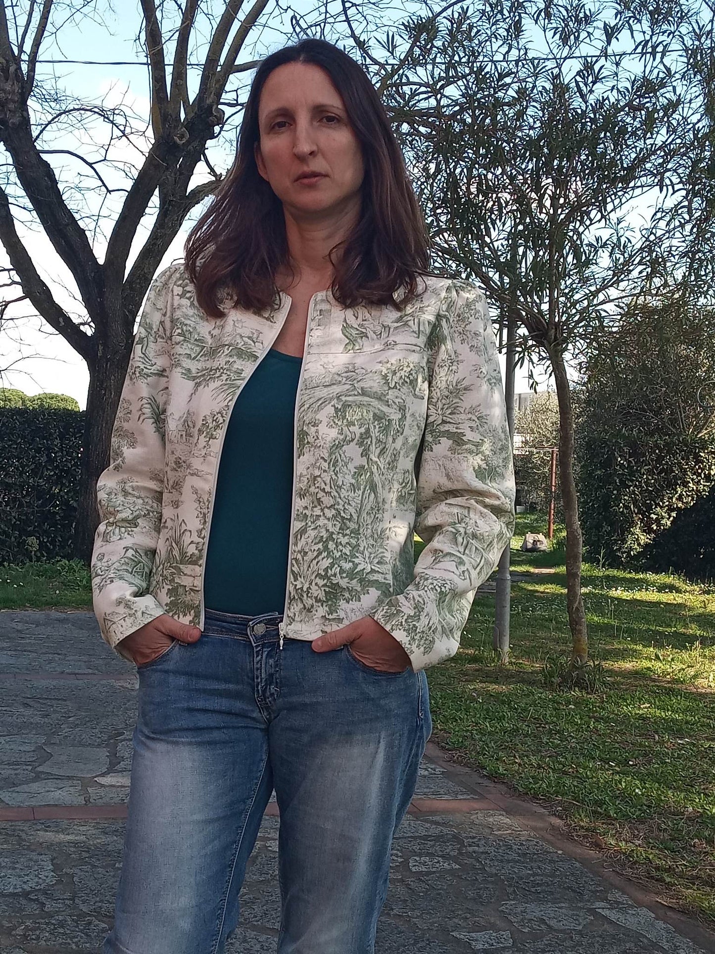 Giacchina multiversione CARTAMODELLO rock&chic donna da tg S a 4XL