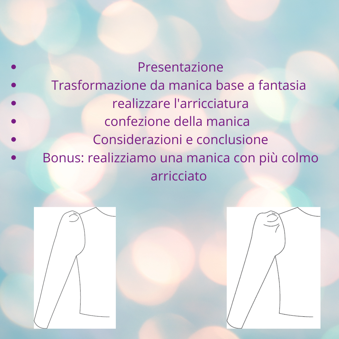 Approfondimento manica: realizziamo una manica con cuffia estesa