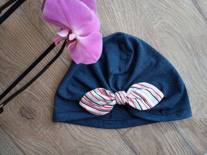cappellino turbante CARTAMODELLO PDF bambina e adulta