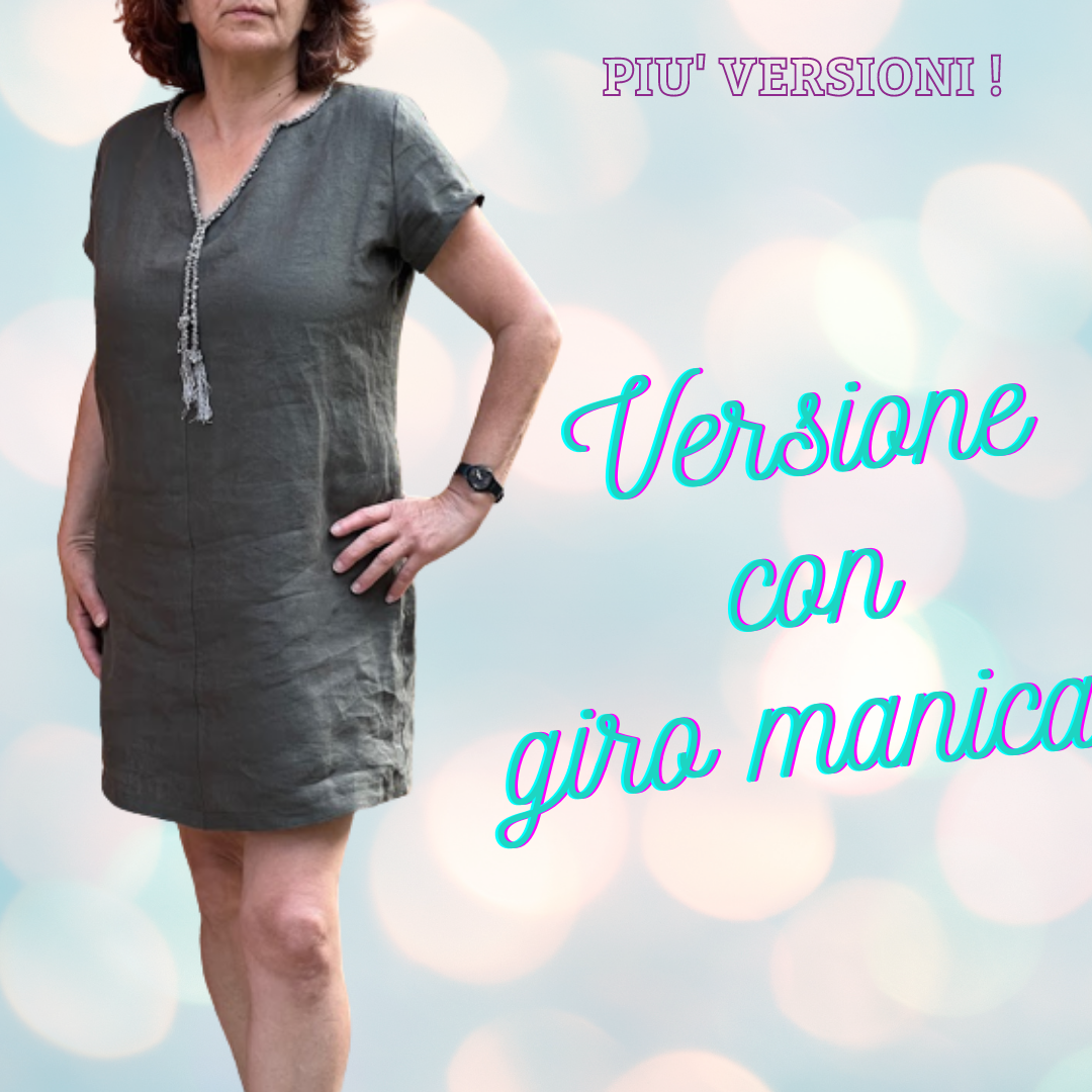Abito morbido donna CARTAMODELLO Trilogy da taglia 40 a 56