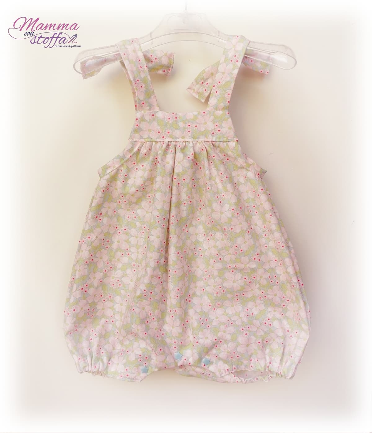 Canotta-bloomer-vestito e pagliaccetto Cartamodello e tutorial