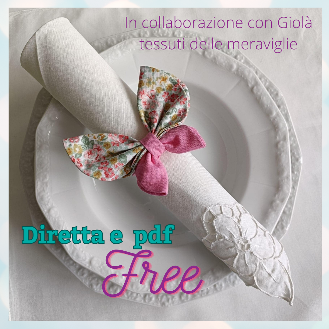 Cartamodello GRATUITO farfallina primavera multiuso!