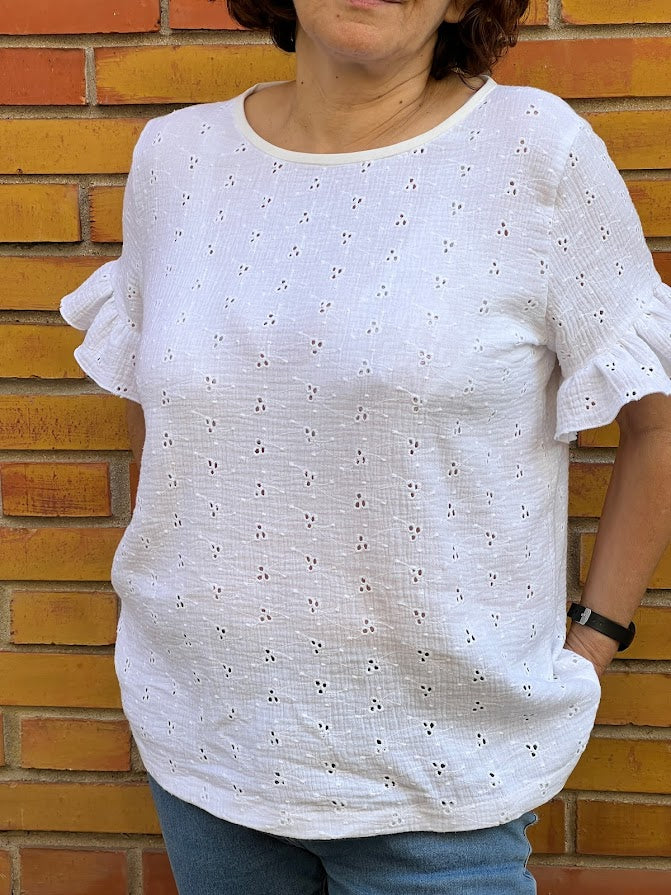 Blusa vestito CARTAMODELLO donna e bambina da taglia S a 6xl - 6 mesi a 11 anni Amélie