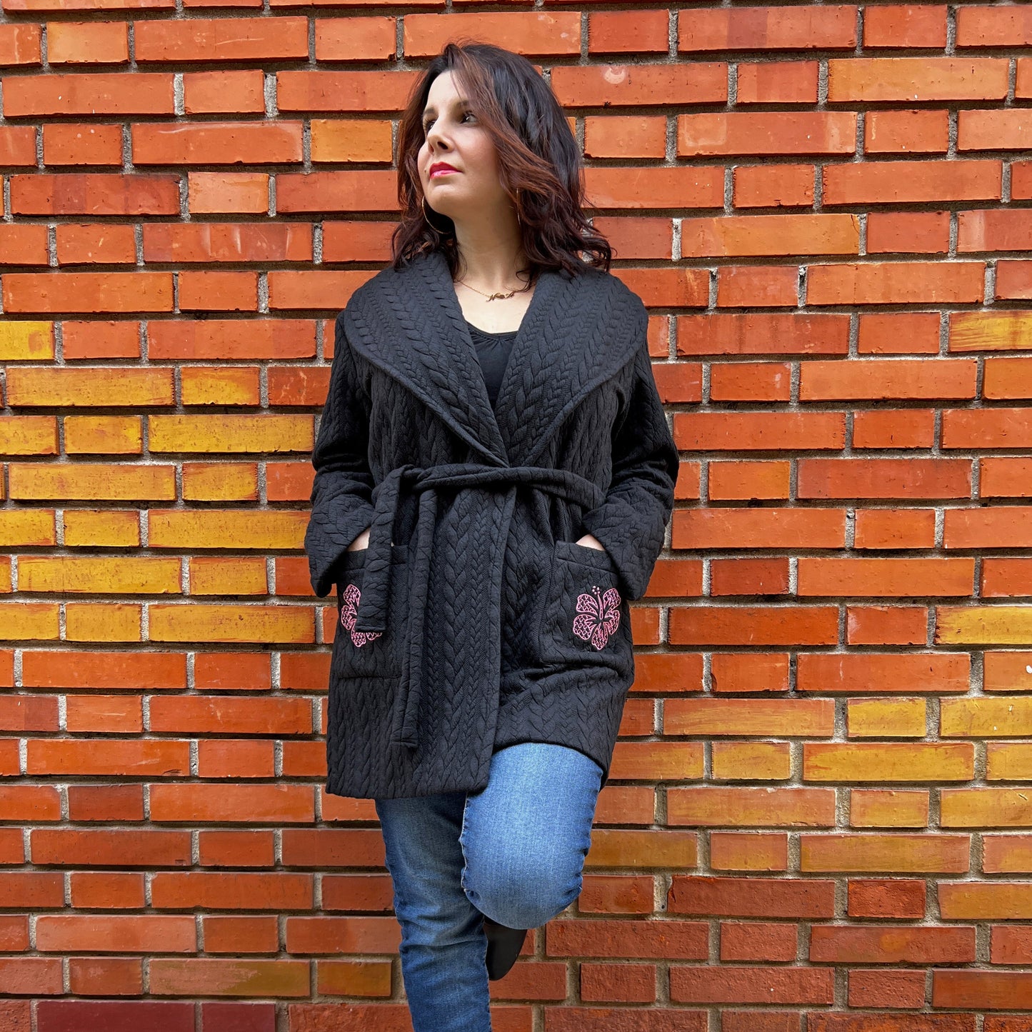 Cappotto Cardigan Cacao&cannella, CARTAMODELLO donna da taglia 40 a 54