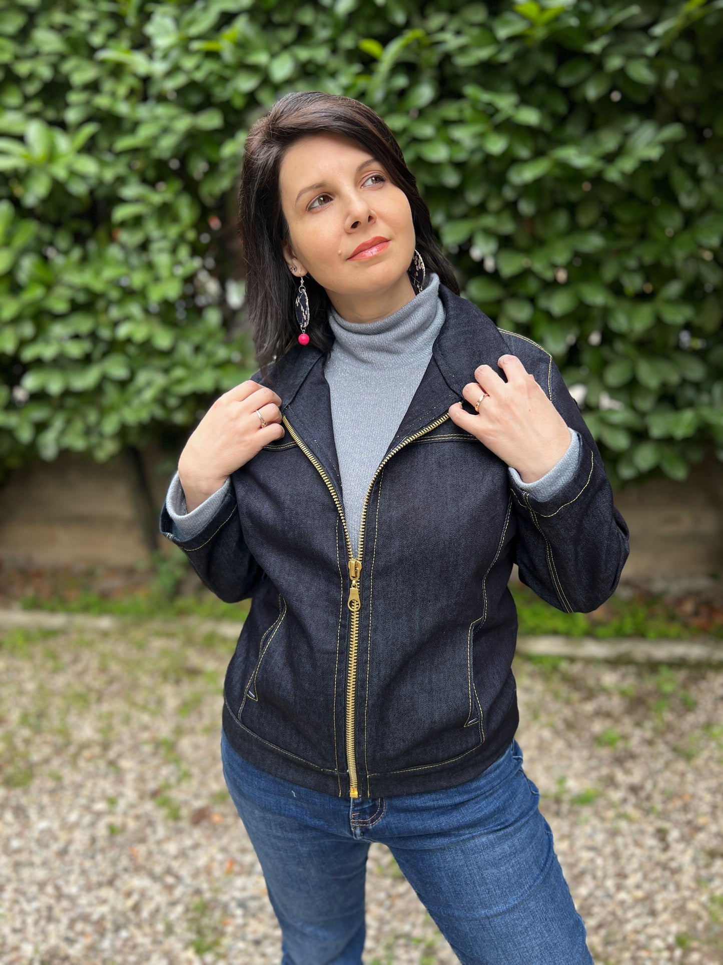 Giacchina multiversione CARTAMODELLO rock&chic donna da tg S a 4XL
