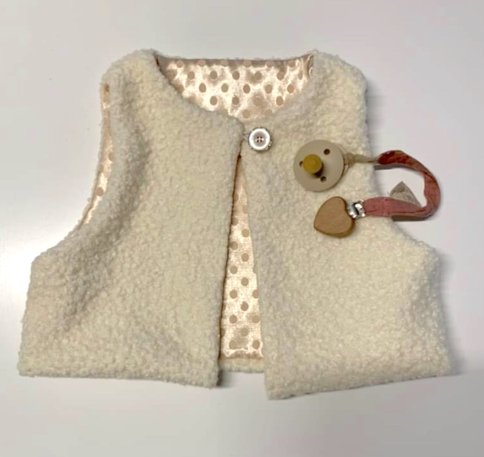 Gilet bambina CARTAMODELLO dolly da 1 a 13 anni