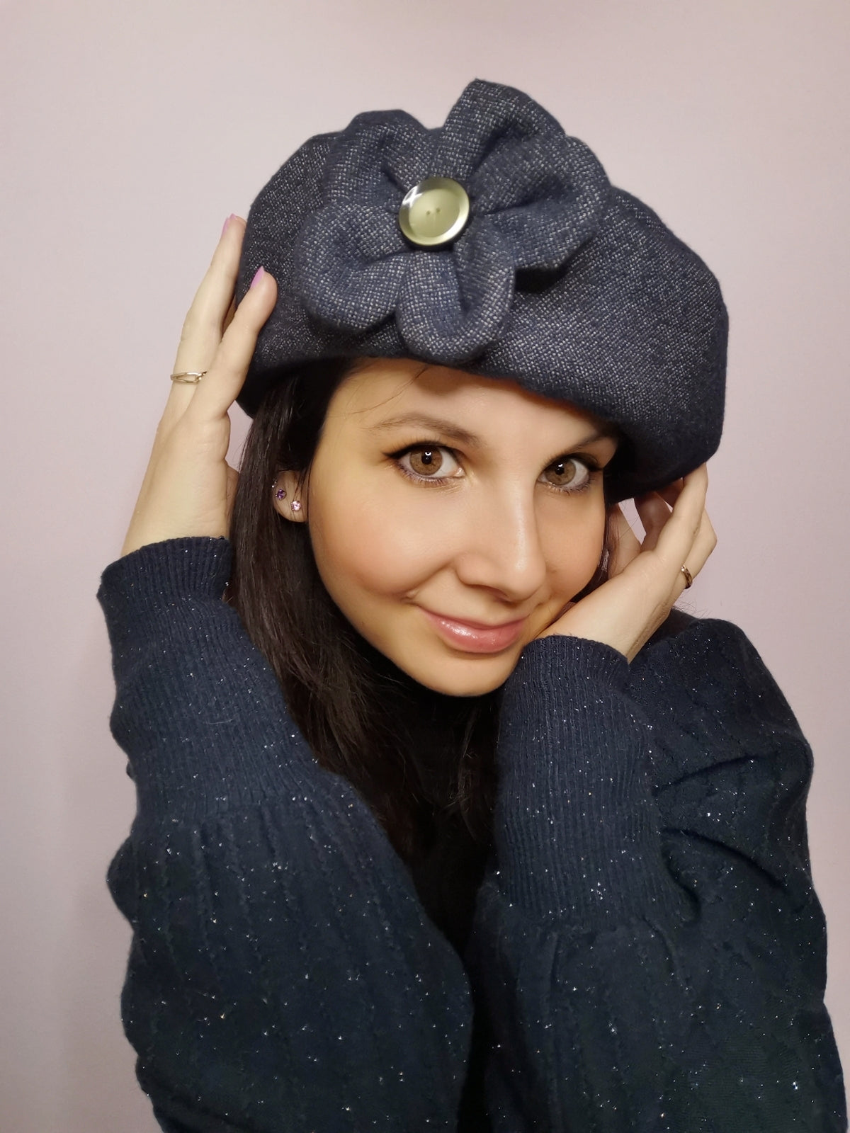 Cappello basco CARTAMODELLO bambini e adulti con tutorial