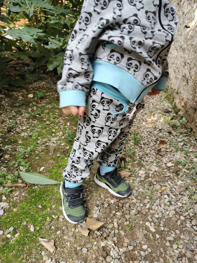 pantalone 5in1 CARTAMODELLO bambino da taglia 1-3 mesi a 10 anni con video tutorial