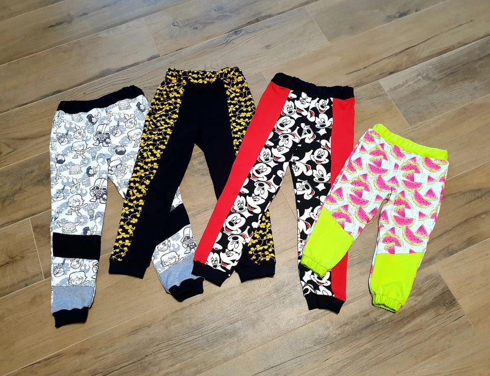 pantalone 5in1 CARTAMODELLO bambino da taglia 1-3 mesi a 10 anni con video tutorial