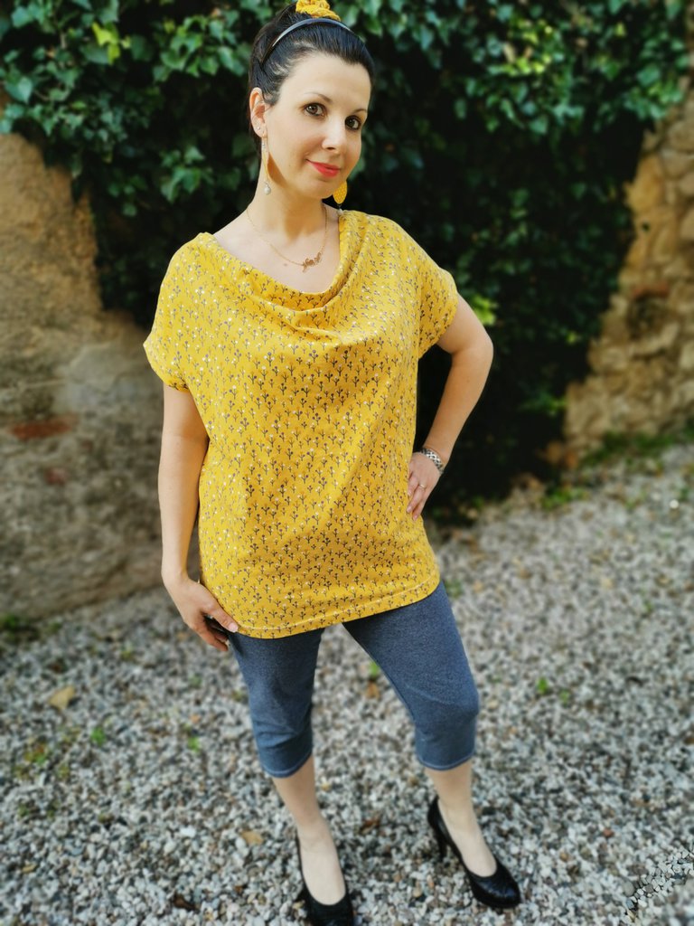 T shirt CARTAMODELLO PDF donna Rosita da taglia XS a 5xl