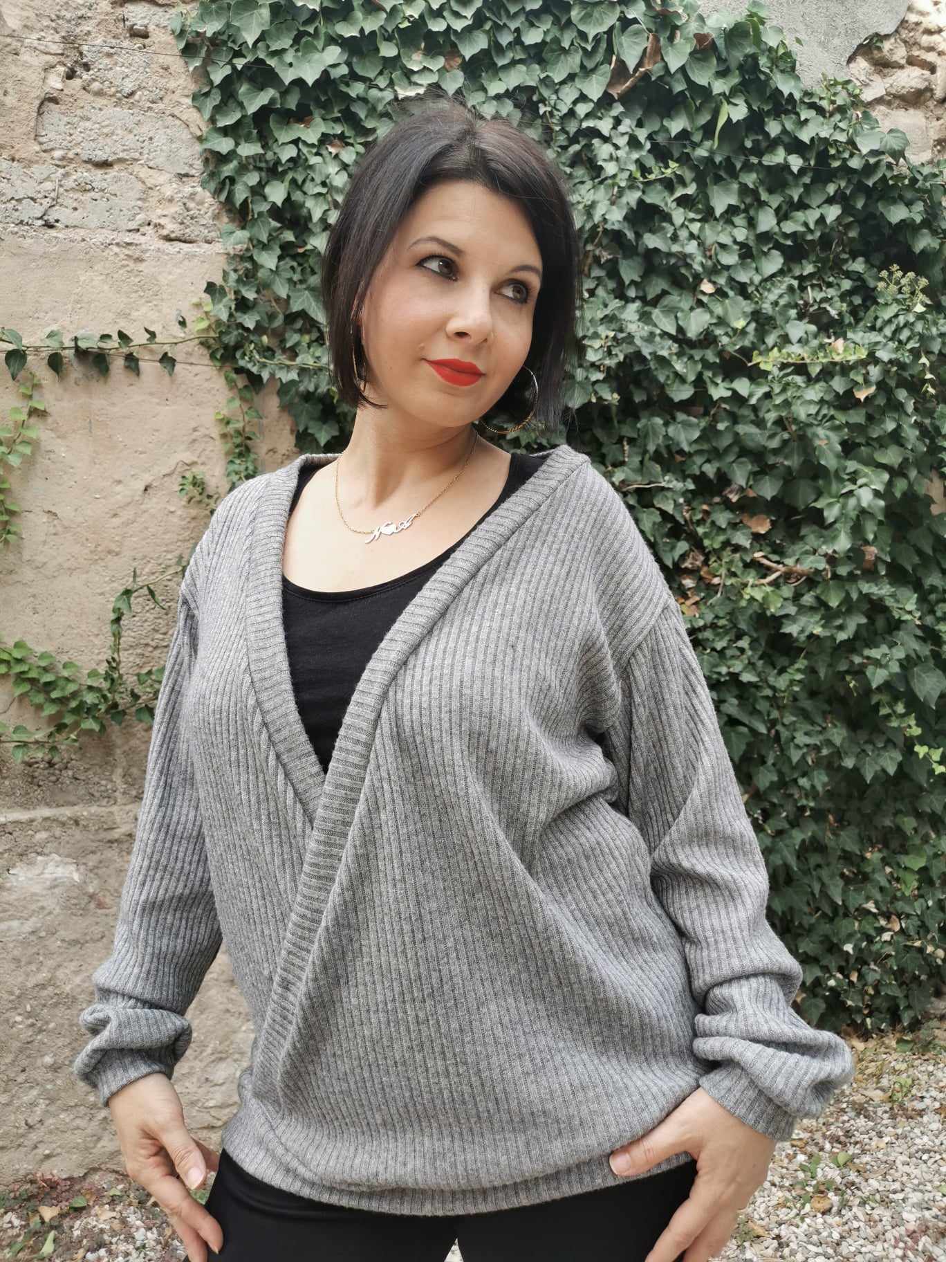 Maglia cardigan CARTAMODELLO JEM donna con video istruzioni da taglia S a 6Xl