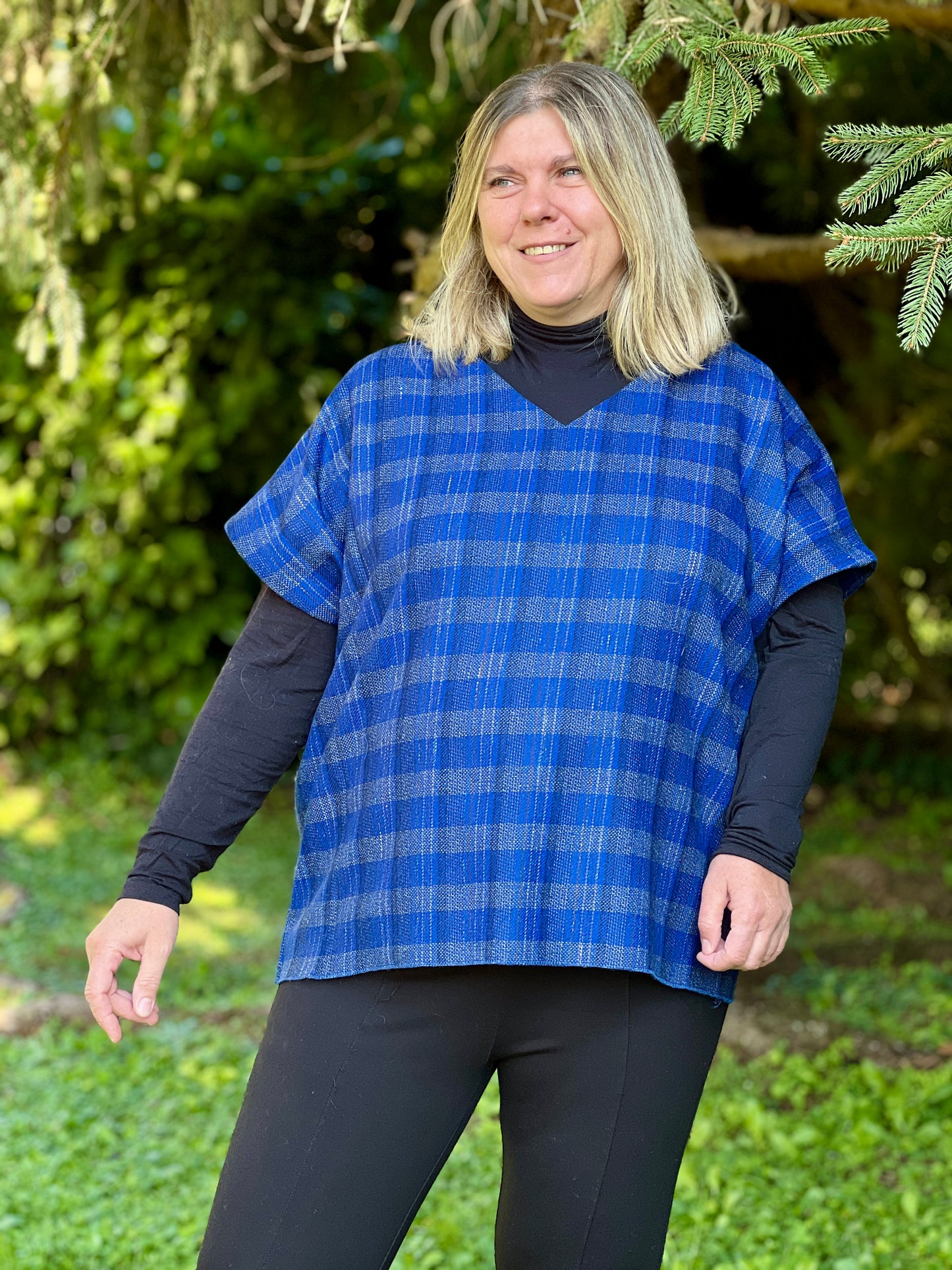 Maglia poncho donna CARTAMODELLO con VIDEO tutorial  da taglia S a 5XL