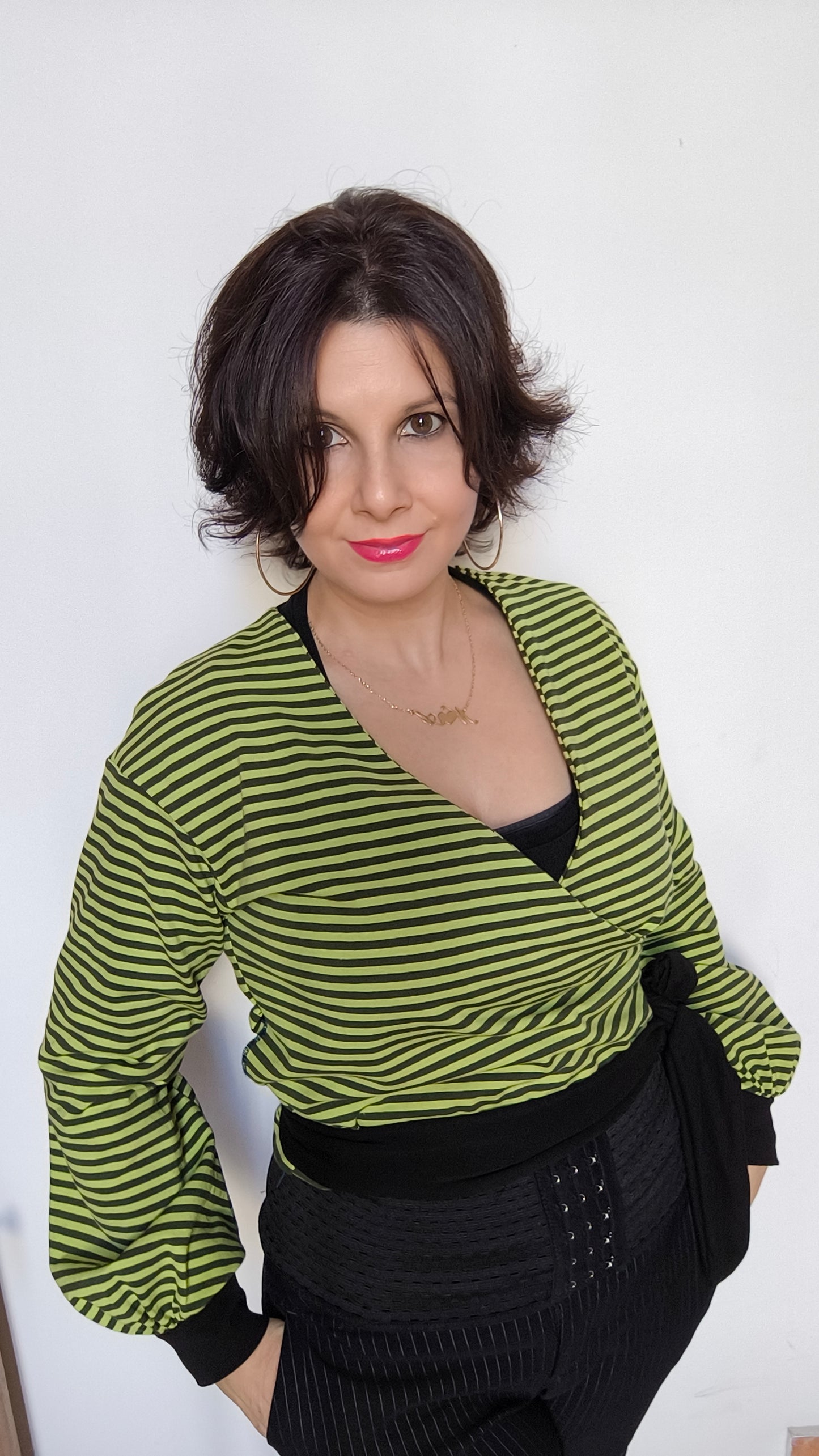 Cardigan scaldacuore Sara donna CARTAMODELLO con VIDEO tutorial  da taglia XS a 5XL