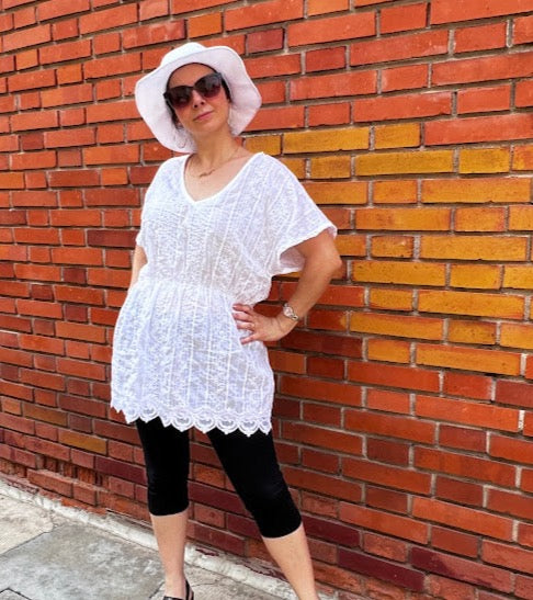 Cartamodello abito-copricostume-top donna OLYMPIA da taglia XS a 6XL