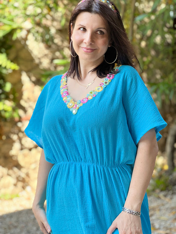 Cartamodello abito-copricostume-top donna OLYMPIA da taglia XS a 6XL