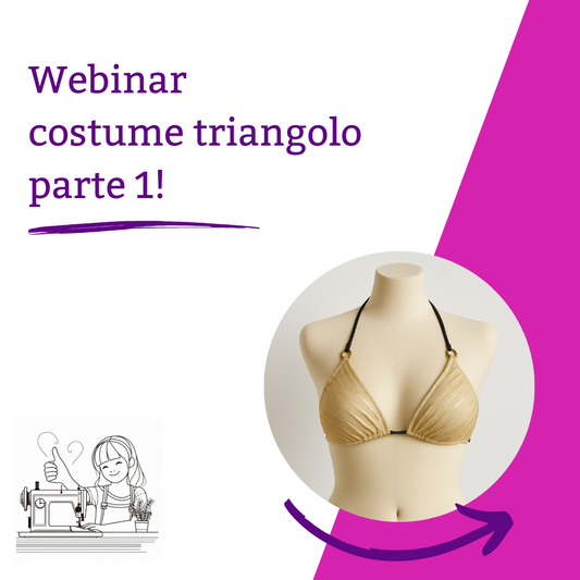 Corso webinar costume top triangolo con laccetto parte 1