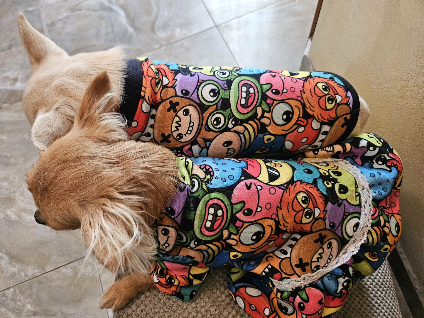T shirt cagnolino CARTAMODELLO Pet-love  taglia piccola-media S a XL