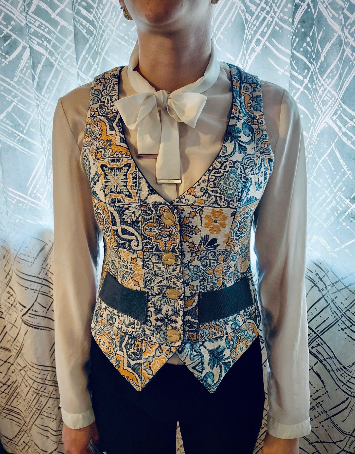 Gilet donna CARTAMODELLO Lady e VIDEO tutorial  da taglia 38 a 52